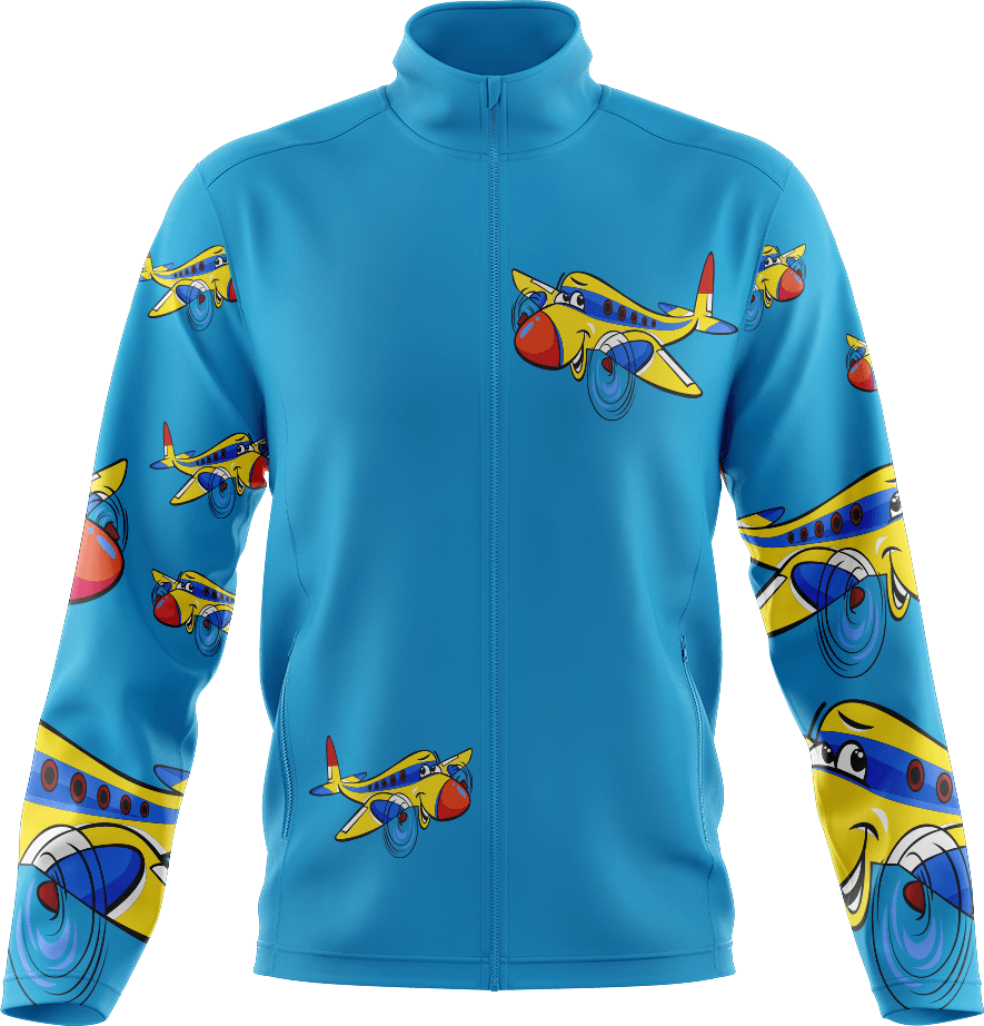 Jet Plane Full Zip Track Jacket - fungear.com.au