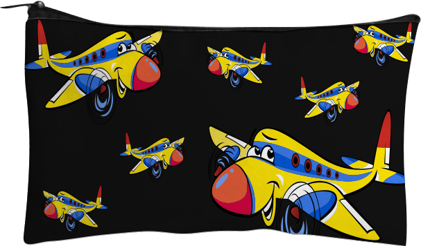 Jet Plane Jumbo Pencil Case - fungear.com.au