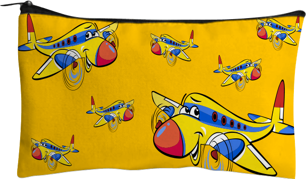 Jet Plane Jumbo Pencil Case - fungear.com.au