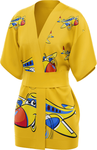 Jet Plane Kimono 3
