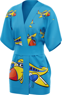 Jet Plane Kimono 2