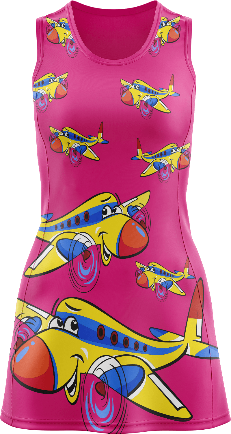 Jet Plane Ladies Mini Dress