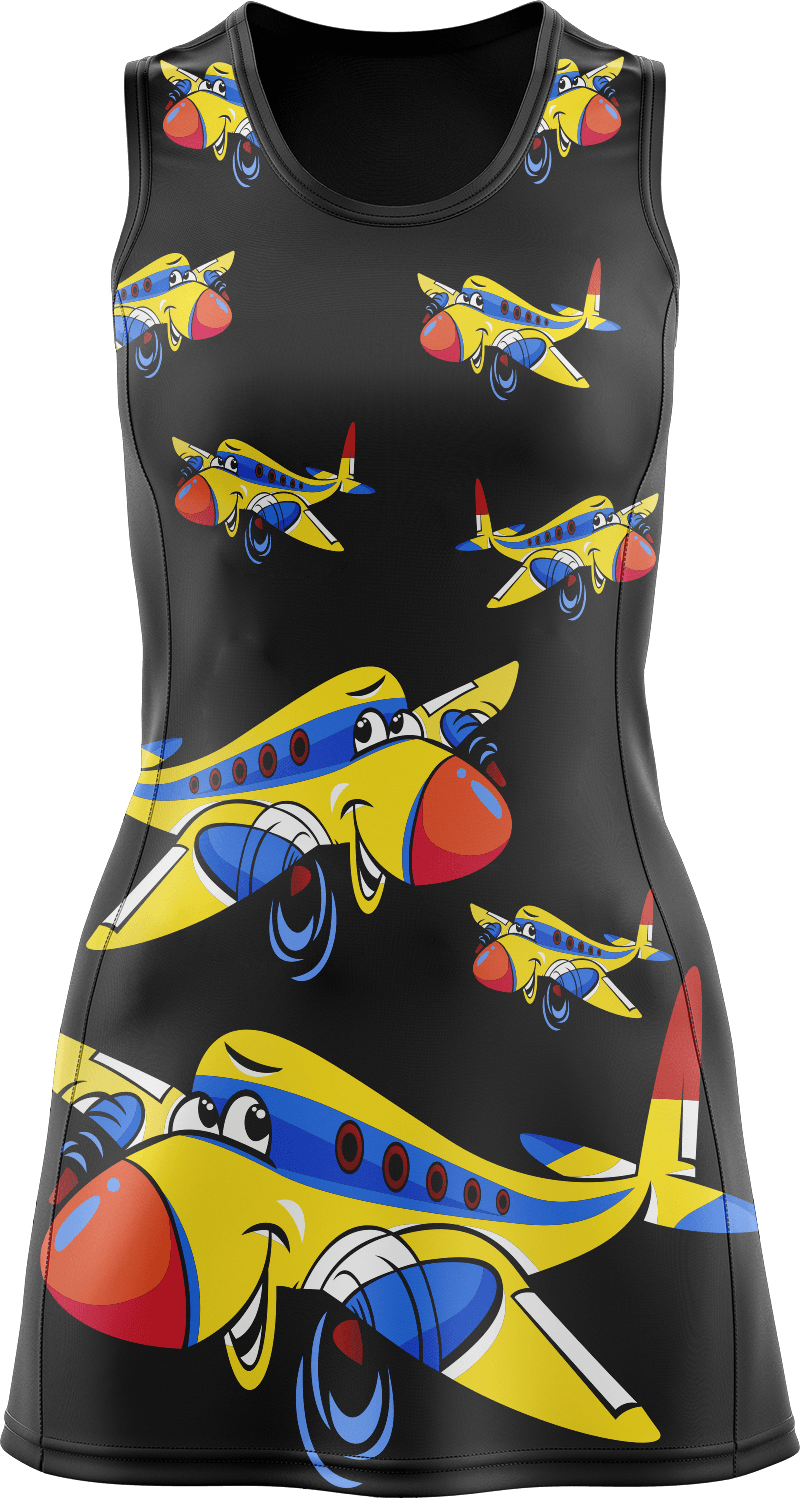 Jet Plane Ladies Mini Dress