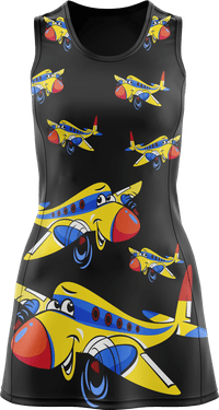 Jet Plane Ladies Mini Dress 4
