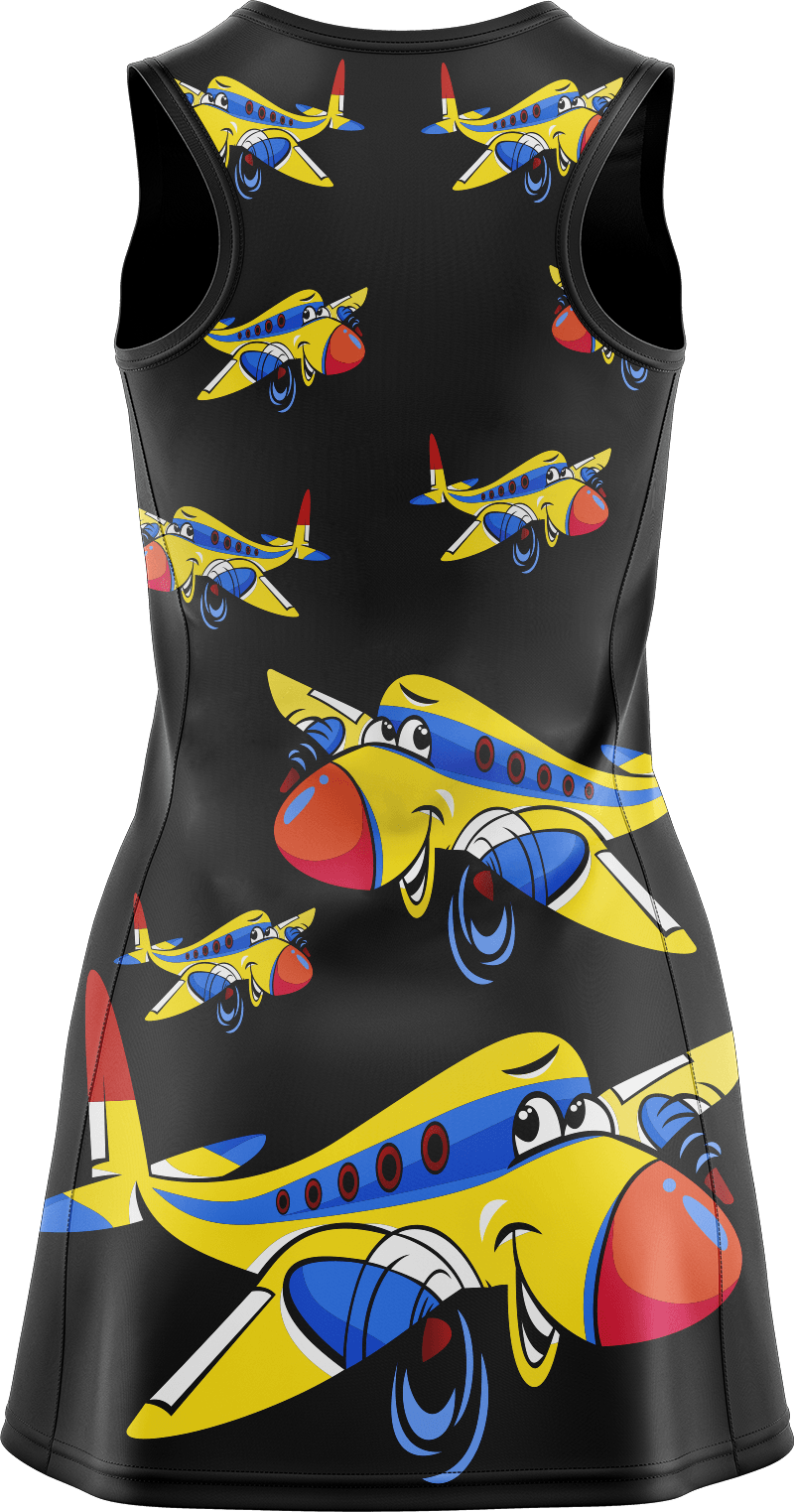 Jet Plane Ladies Mini Dress - fungear.com.au