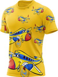 Jet Plane Rash Shirt Short Sleeve 3