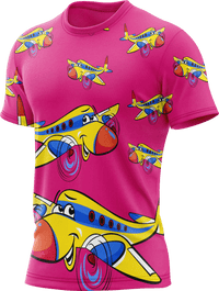 Jet Plane Rash Shirt Short Sleeve 4