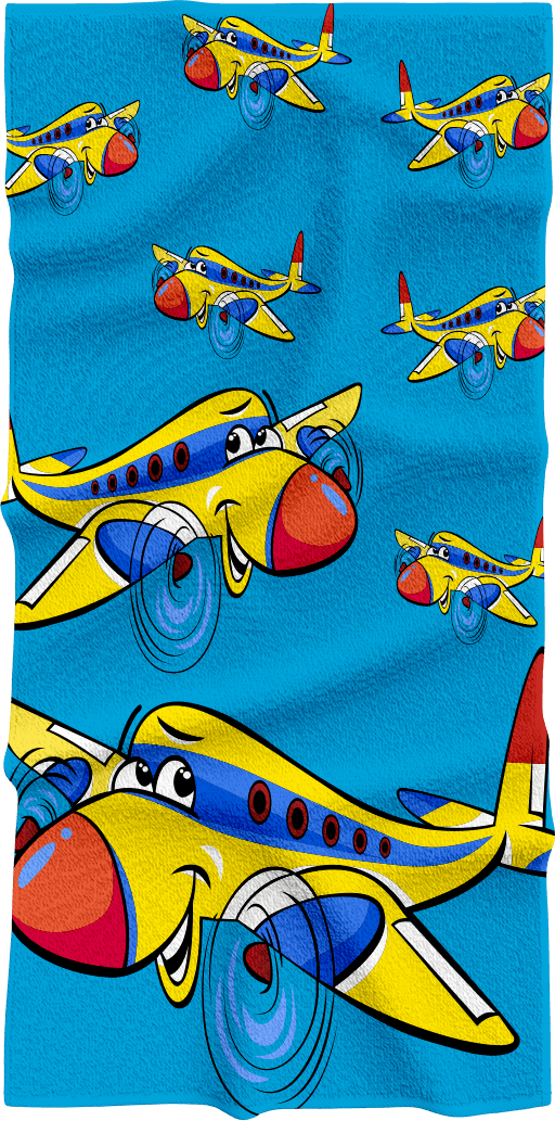 Jet Plane Towels - fungear.com.au