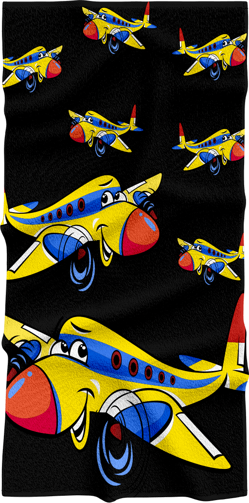 Jet Plane Towels - fungear.com.au