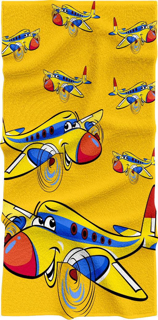 Jet Plane Towels