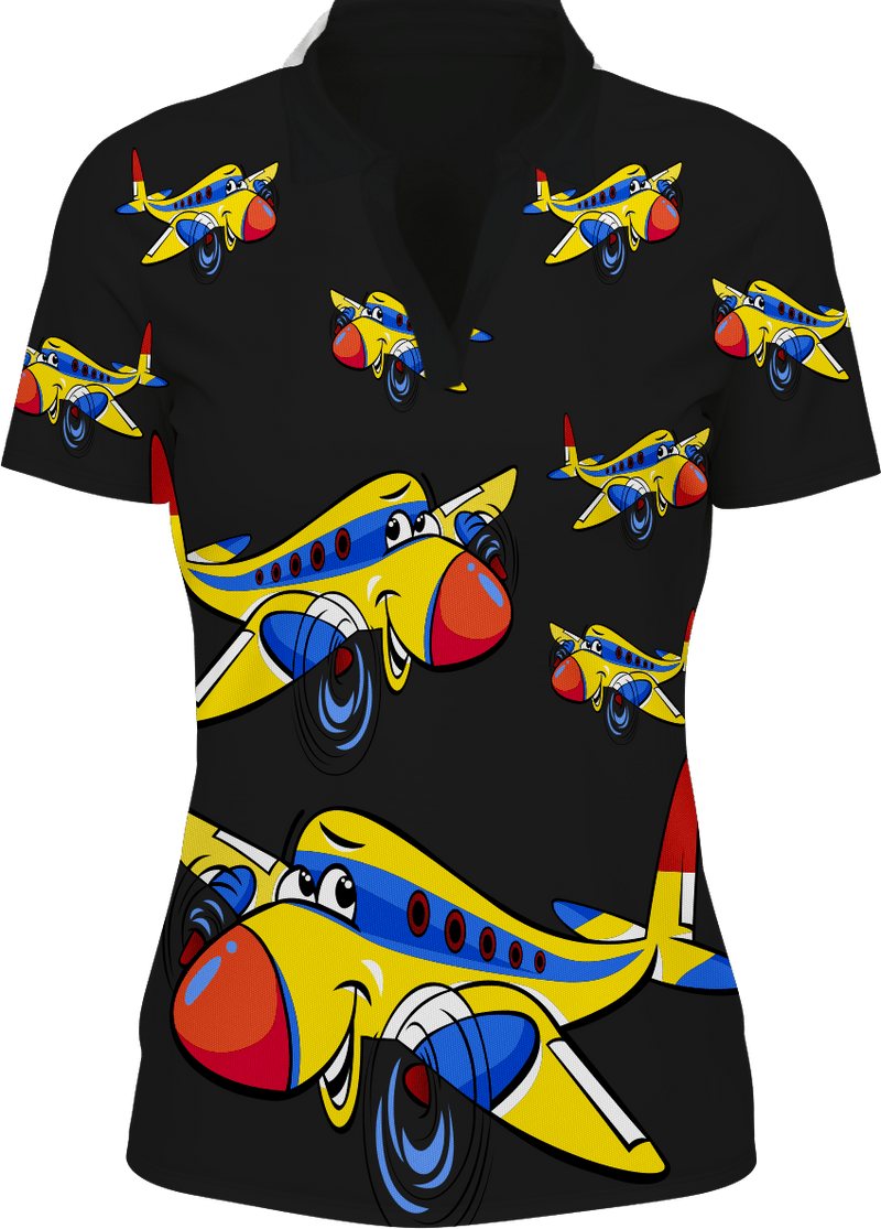 Jet Plane Women's Polo