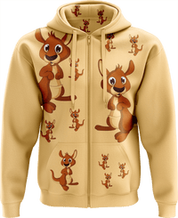 Kanga Back Full Zip Hoodies Jacket 6
