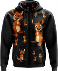 Kanga Back Full Zip Hoodies Jacket 8