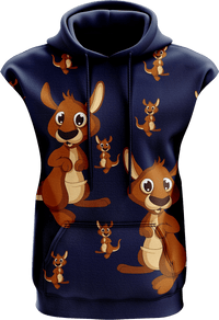 Kanga Back Sleeveless Hoodie 1