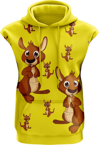 Kanga Back Sleeveless Hoodie 3