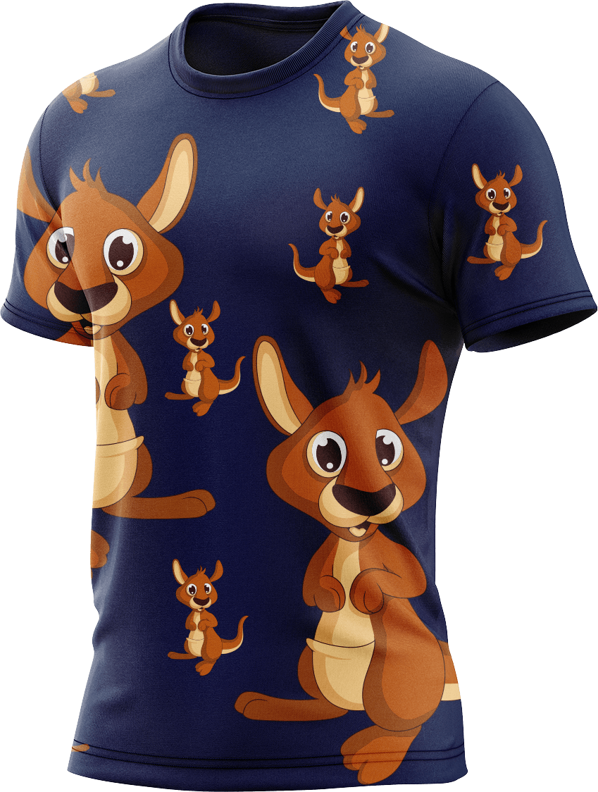 Kanga Rash T-Shirt Short Sleeve - fungear.com.au