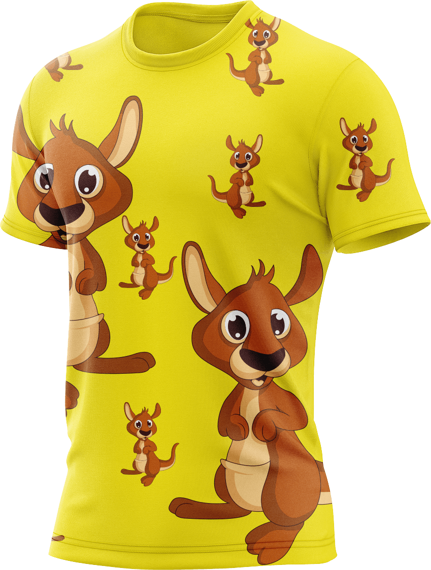 Kanga Rash T-Shirt Short Sleeve - fungear.com.au