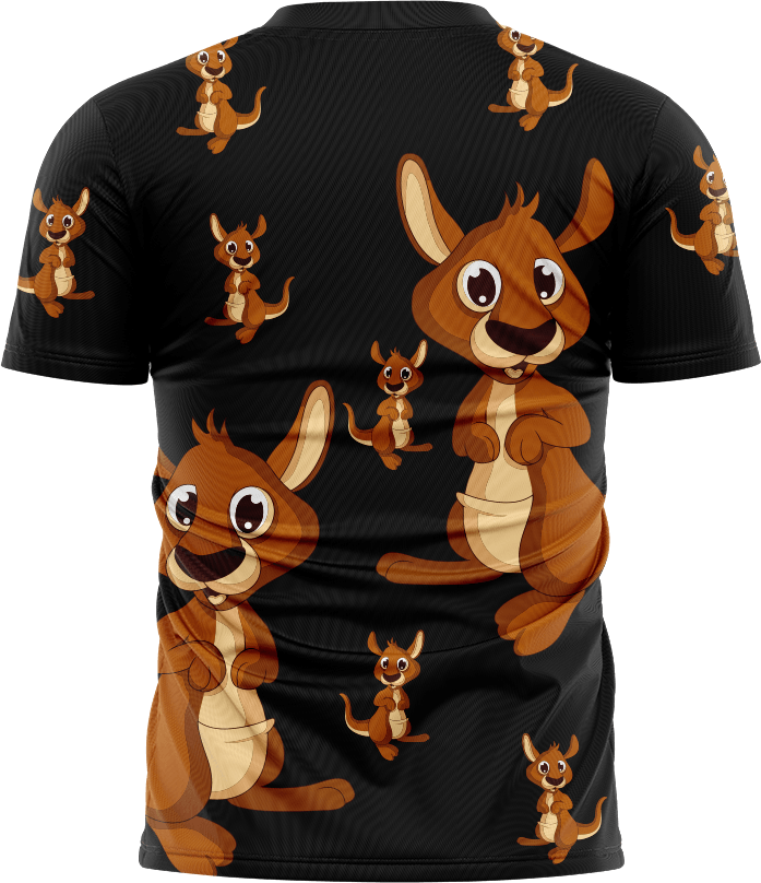Kanga T shirts - fungear.com.au