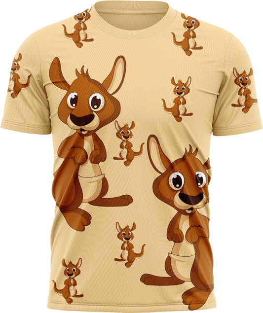 Kanga T shirts - fungear.com.au