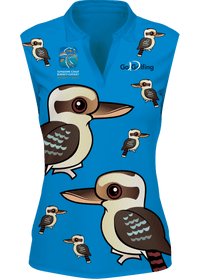 Kooky Kookaburra Karnival Golf Polo Ladies 2