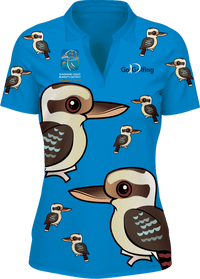 Kooky Kookaburra Karnival Golf Polo Ladies 5