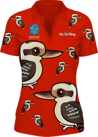 Kooky Kookaburra Karnival Golf Polo Ladies 6