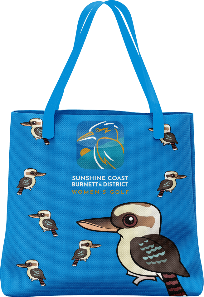 Kooky Kookaburra Karnival Golf Tote Bag