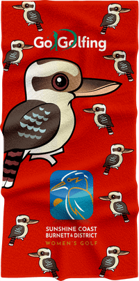 Kooky Kookaburra Karnival Golf Towels 1