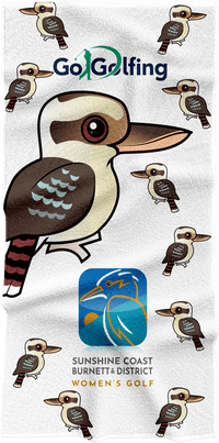 Kooky Kookaburra Karnival Golf Towels 3