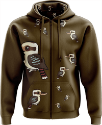 Kooky Kooka Full Zip Hoodies Jacket 5