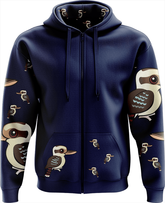 Kooky Kooka Full Zip Hoodies Jacket - fungear.com.au