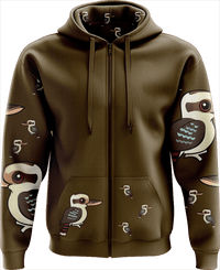 Kooky Kooka Full Zip Hoodies Jacket 1