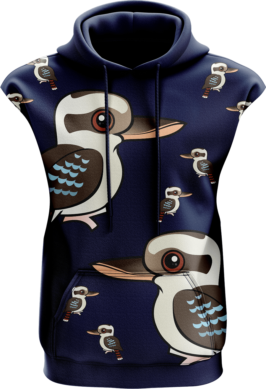 Kooky Kooka Sleeveless Hoodie - fungear.com.au