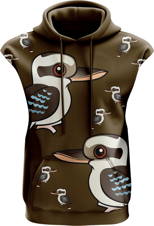 Kooky Kooka Sleeveless Hoodie - fungear.com.au