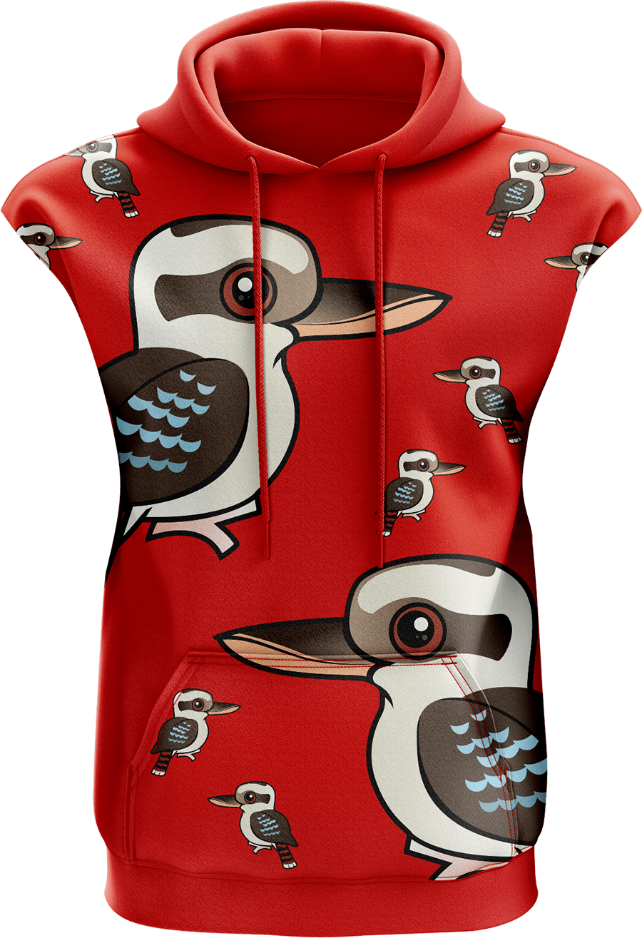 Kooky Kooka Sleeveless Hoodie - fungear.com.au