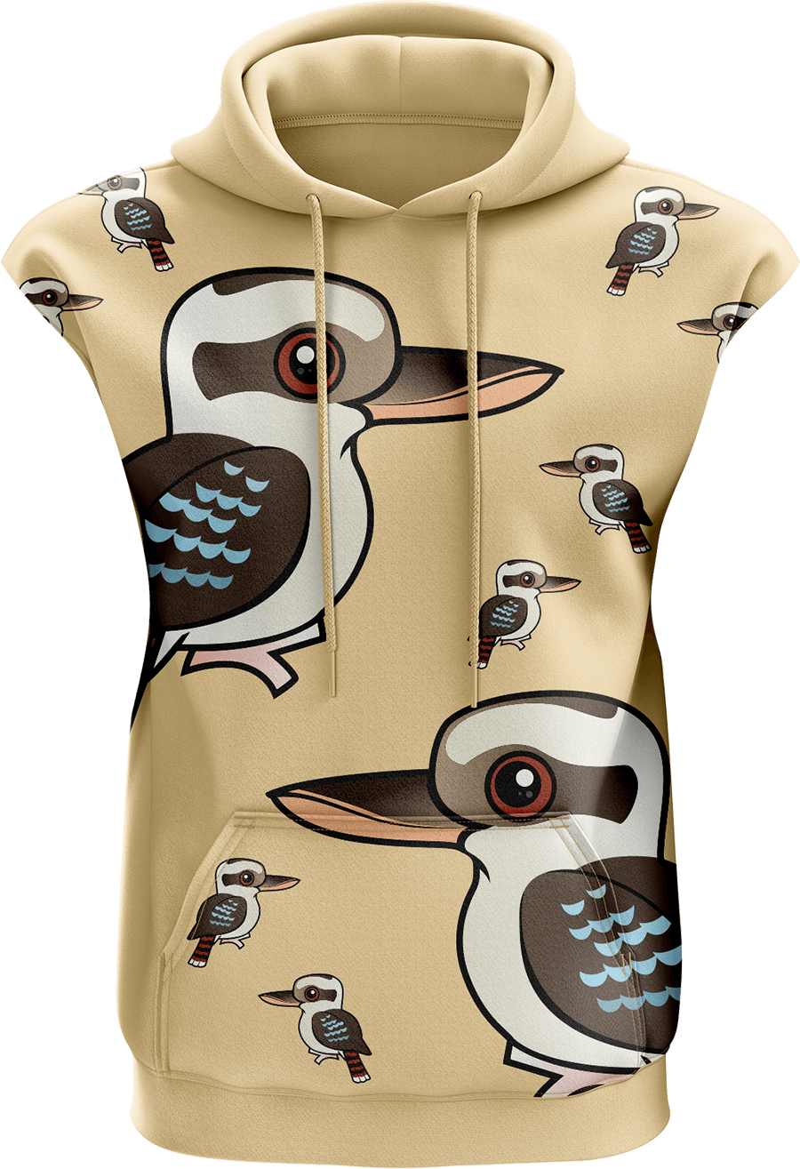 Kooky Kooka Sleeveless Hoodie - fungear.com.au