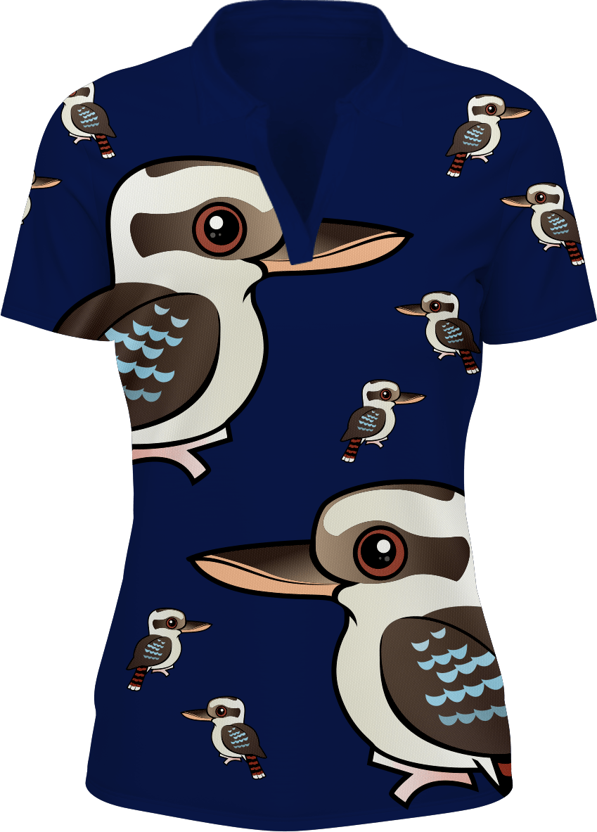 Kooky Kooka Women's Polo - fungear.com.au