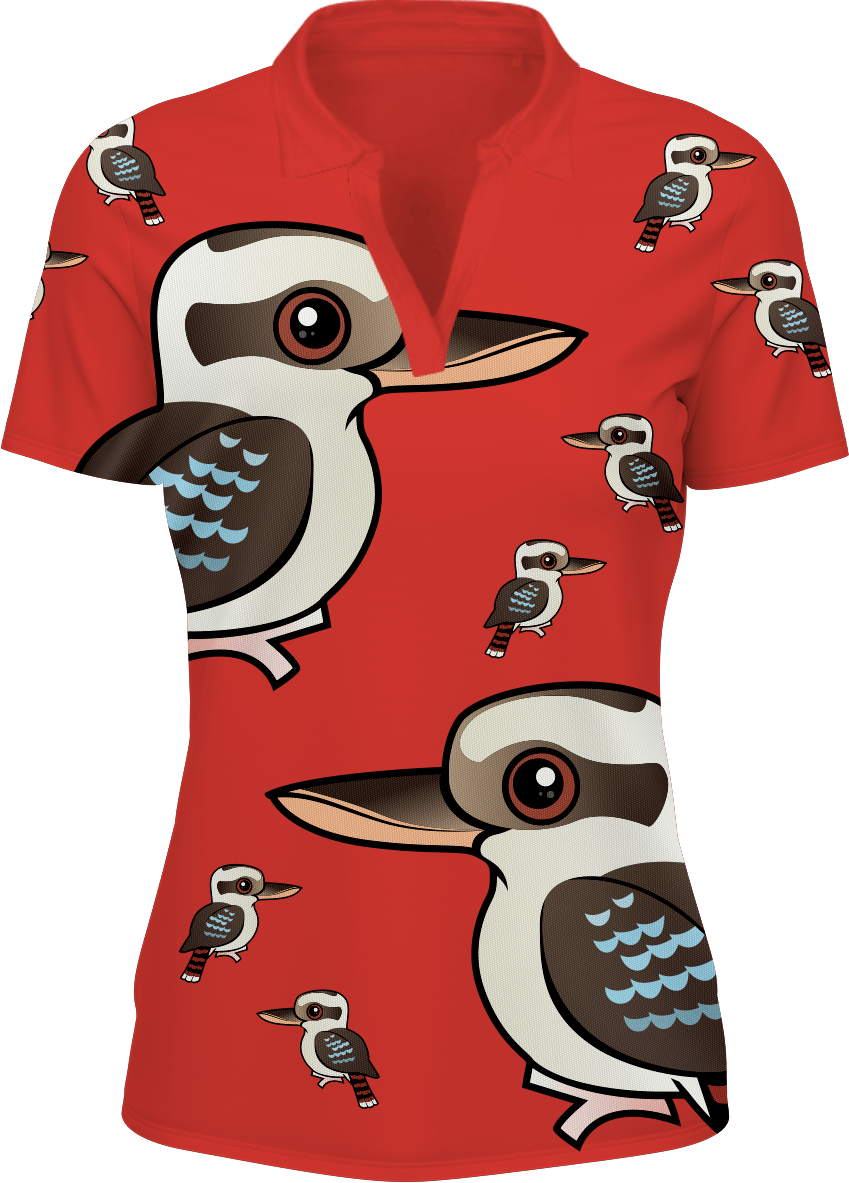 Kooky Kooka Women's Polo - fungear.com.au