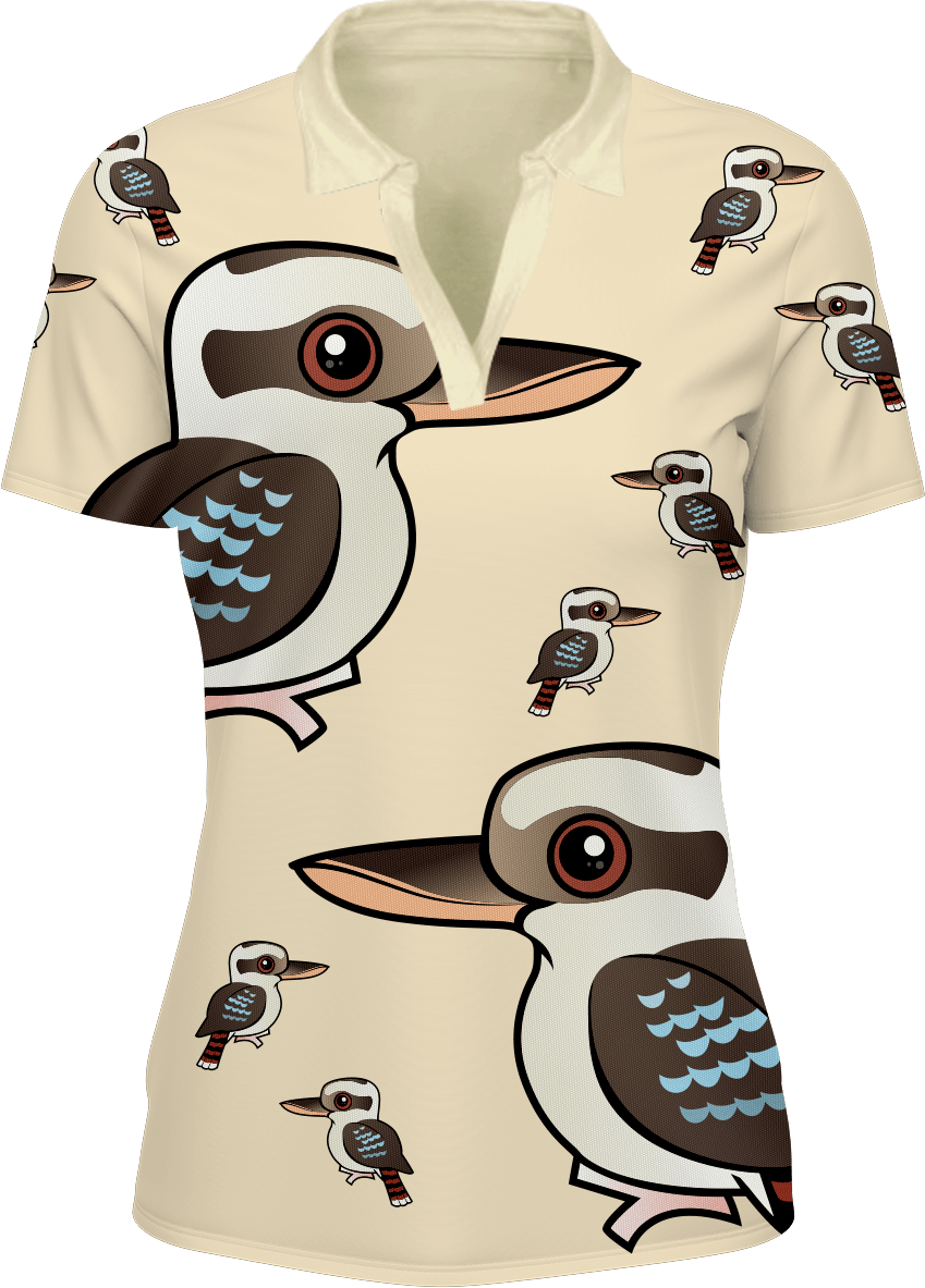 Kooky Kooka Women's Polo - fungear.com.au