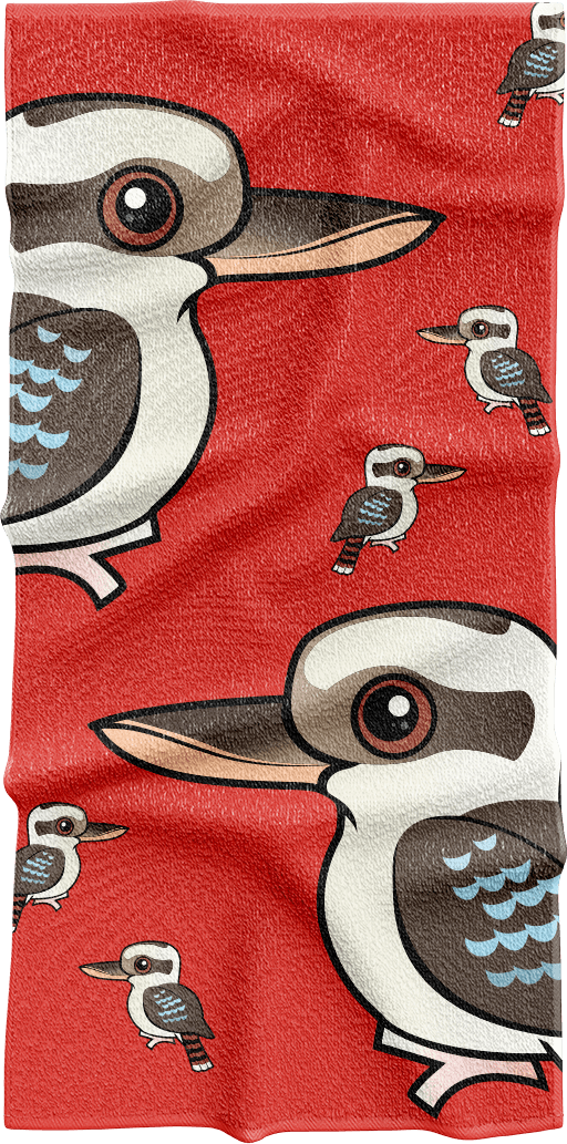 Kooky Kookaburra Towels - fungear.com.au