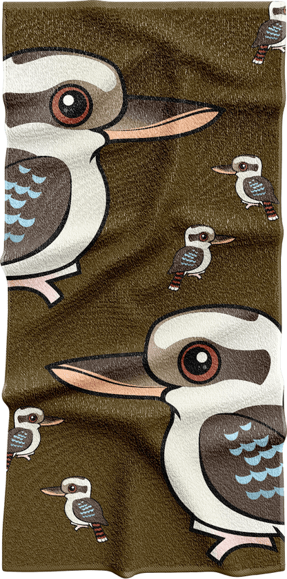 Kooky Kookaburra Towels - fungear.com.au