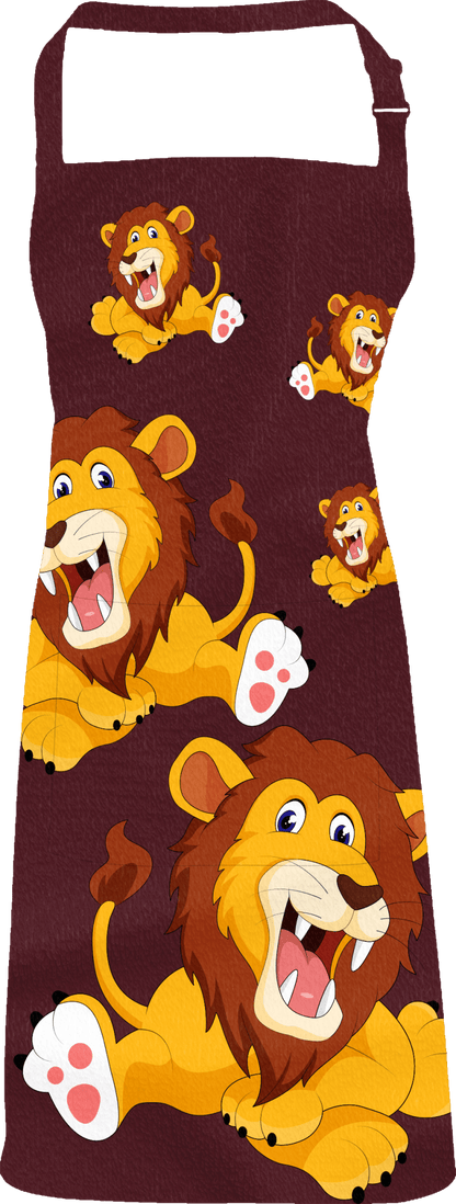 Leo Lion Apron - fungear.com.au