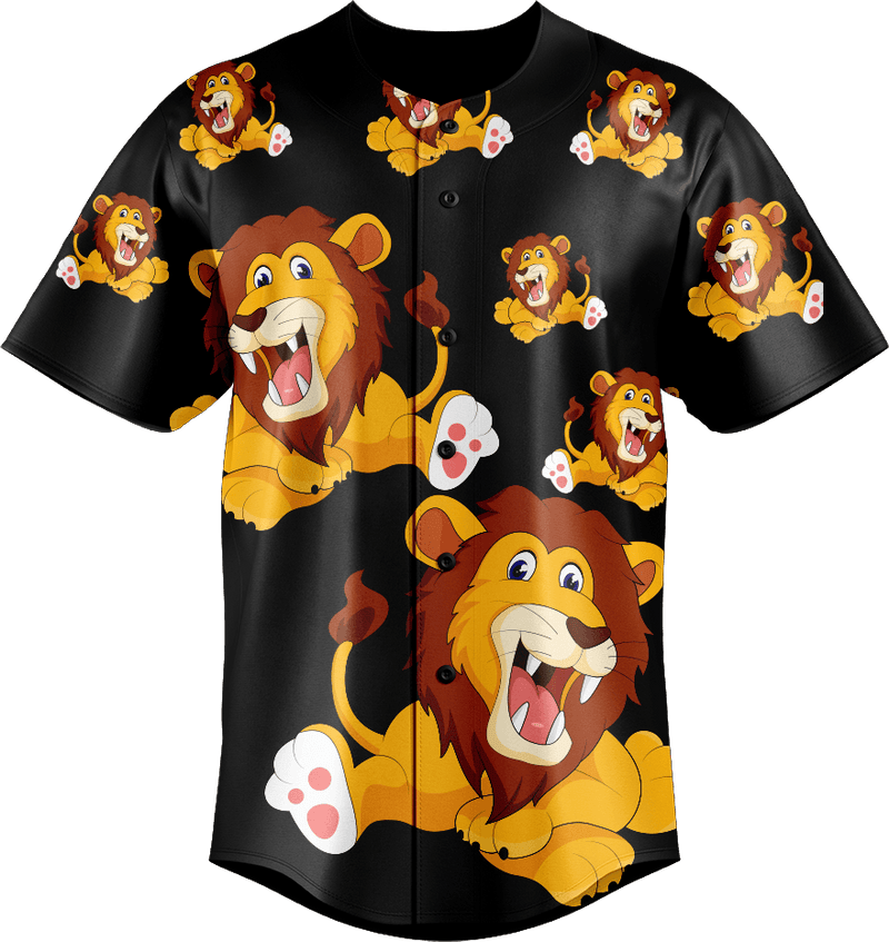 Leo Lion Baseball Jerseys