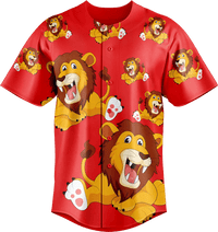 Leo Lion Baseball Jerseys 3