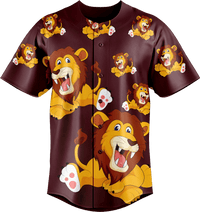Leo Lion Baseball Jerseys 2