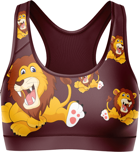 Leo Lion Crop Top - fungear.com.au