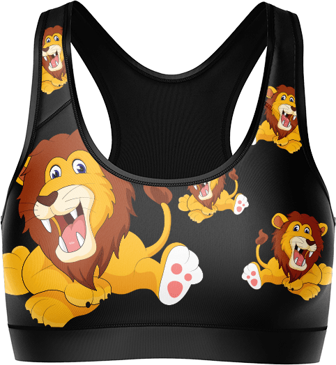 Leo Lion Crop Top - fungear.com.au