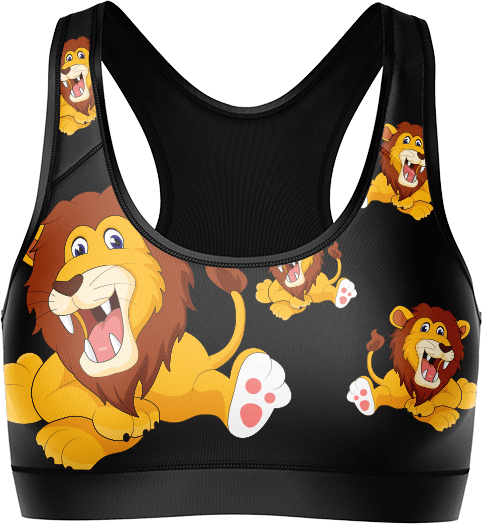 Leo Lion Crop Top