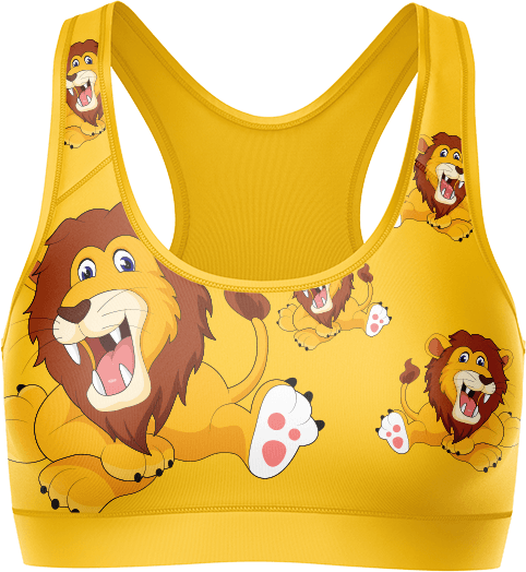 Leo Lion Crop Top - fungear.com.au