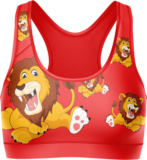 Leo Lion Crop Top - fungear.com.au